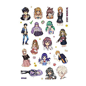 Sticker Album Anime Stars (black cover)
