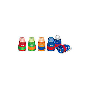Colorino set of 16 sharpeners with 2 holes and eraser