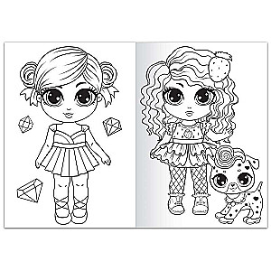 Coloring Book "Stylish Girls"