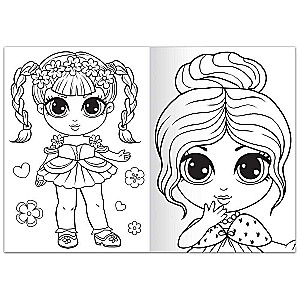Coloring Book "Stylish Girls"