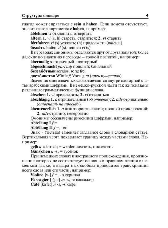 German-Russian, Russian-German Dictionary