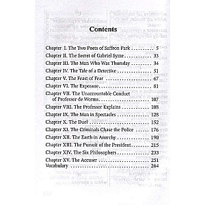 The Man Who Was Thursday A Book for Reading in English