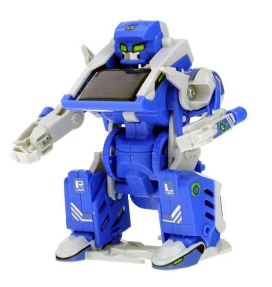 Robot-transformer 3w1 na energię słoneczną