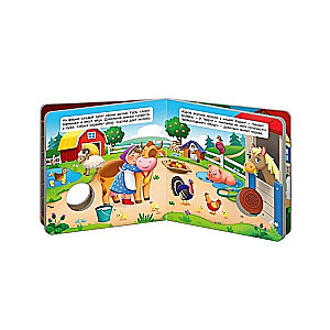 Sound Book for Toddlers. The Cow on the Farm