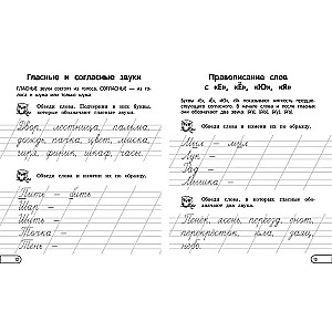 Rules of the Russian Language: For Elementary School. Grades 1 - 4