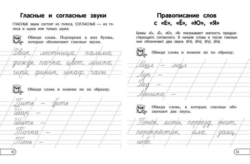 Rules of the Russian Language: For Elementary School. Grades 1 - 4