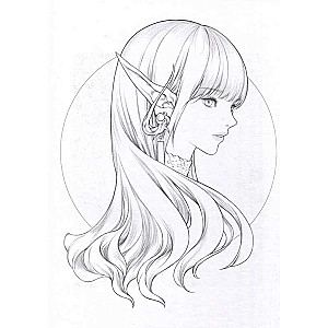 Mystica. Musas of DADACHYO. Coloring 30+ illustrations of mysterious beauties