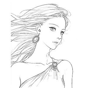 Mystica. Musas of DADACHYO. Coloring 30+ illustrations of mysterious beauties