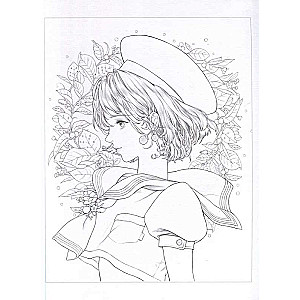 Mystica. Musas of DADACHYO. Coloring 30+ illustrations of mysterious beauties