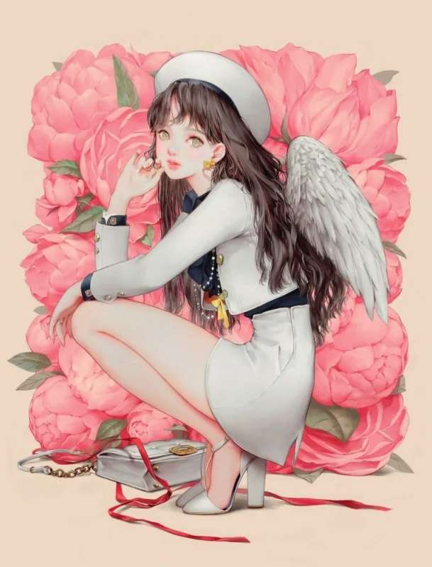 Mystica. Musas of DADACHYO. Coloring 30+ illustrations of mysterious beauties
