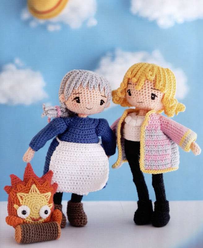 Knitted Worlds of Hayao Miyazaki. Amigurumi Characters of Studio Ghibli
