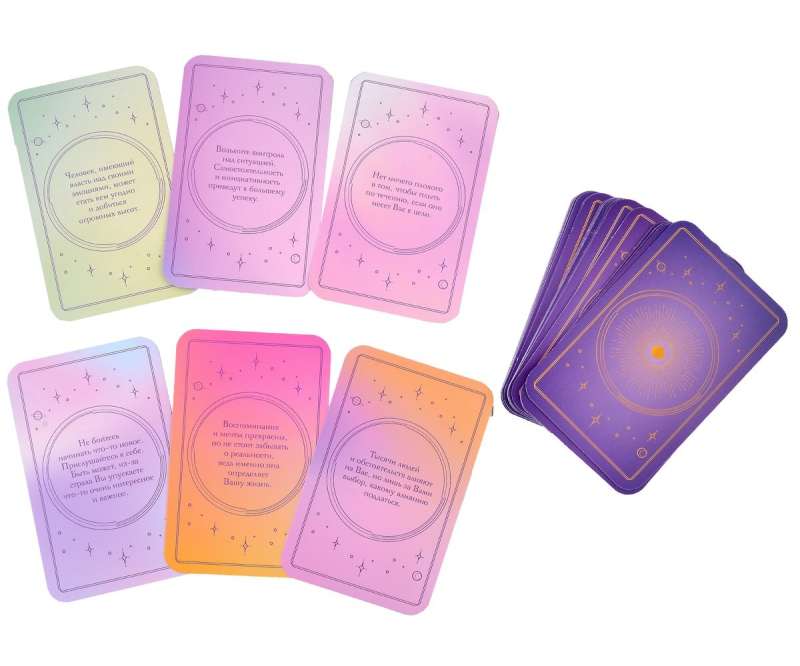 This is a sign! Metaphorical cards with hints from the Universe (40 pcs)