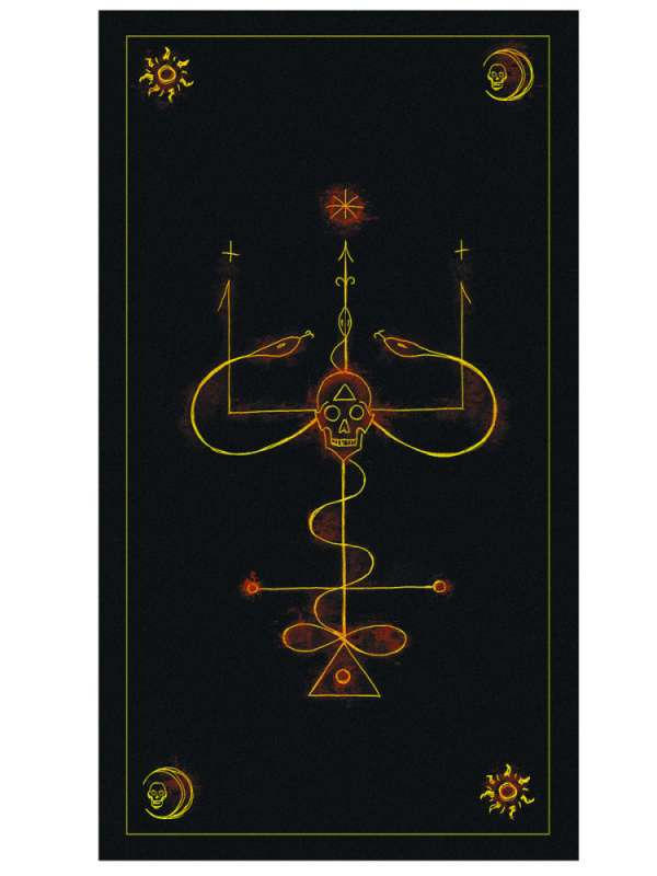 Tarot Magic of Death (78 cards + instructions)
