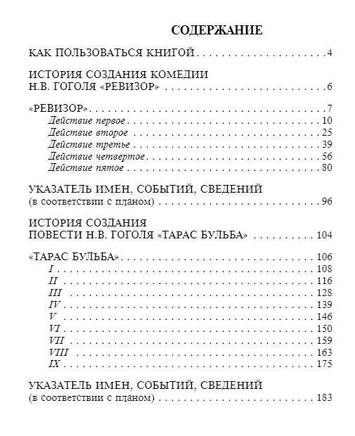 Rewizor. Taras Bulba