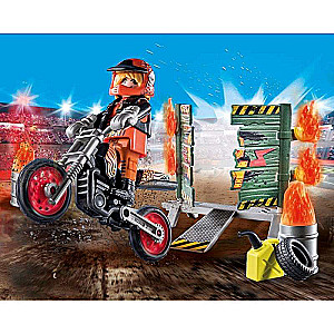 Playmobil - Starter Pack: Stuntshow Motorcycle