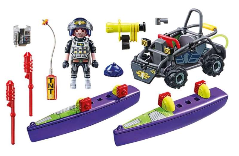Constructor - Playmobil City Action Tactical Police All-Terrain Quad