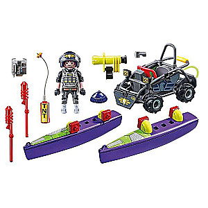 Constructor - Playmobil City Action Tactical Police All-Terrain Quad