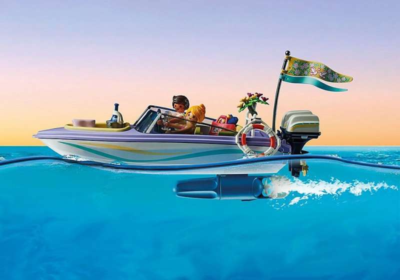 Constructor - Playmobil City Life Honeymoon Speedboat Trip 