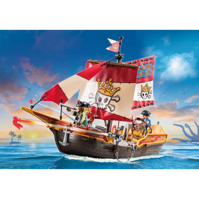 Constructor - Playmobil Pirates Small Pirate Ship