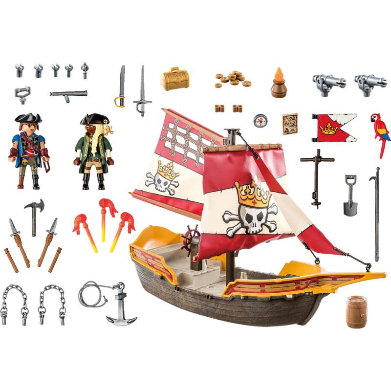 Constructor - Playmobil Pirates Small Pirate Ship