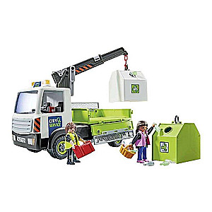 Constructor - Playmobil Glass Recycling Truck with Container