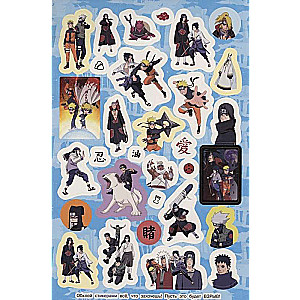 Naruto Shippuden. Super Much Stickers (Green)