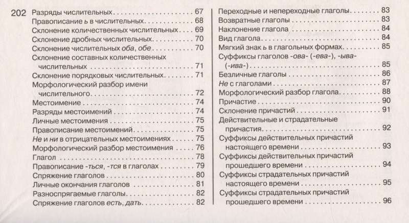 Study Tables. Russian Language. Grades 5-11