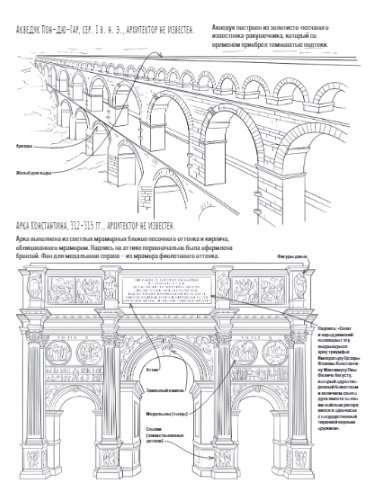 Architecture. Atlas-Coloring Book