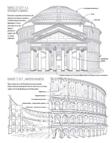Architecture. Atlas-Coloring Book