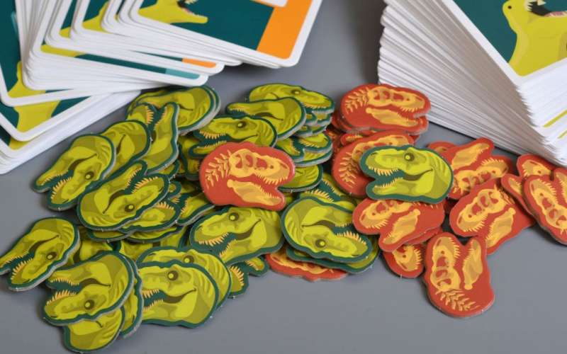 Board game - On a scale from one to T-Rex