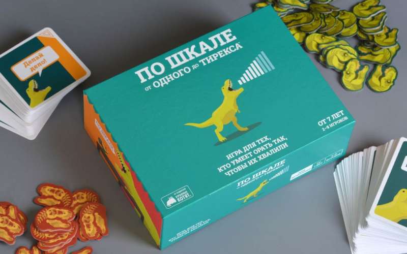 Board game - On a scale from one to T-Rex