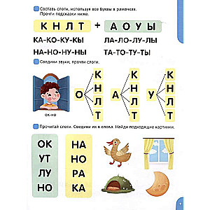 I read by syllables. Let's learn to read syllables