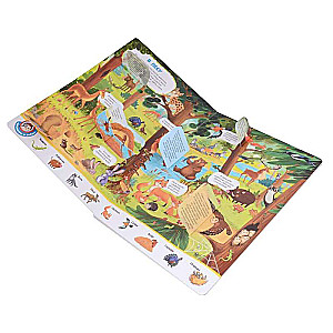 Wimmelbuch with Windows. Animals