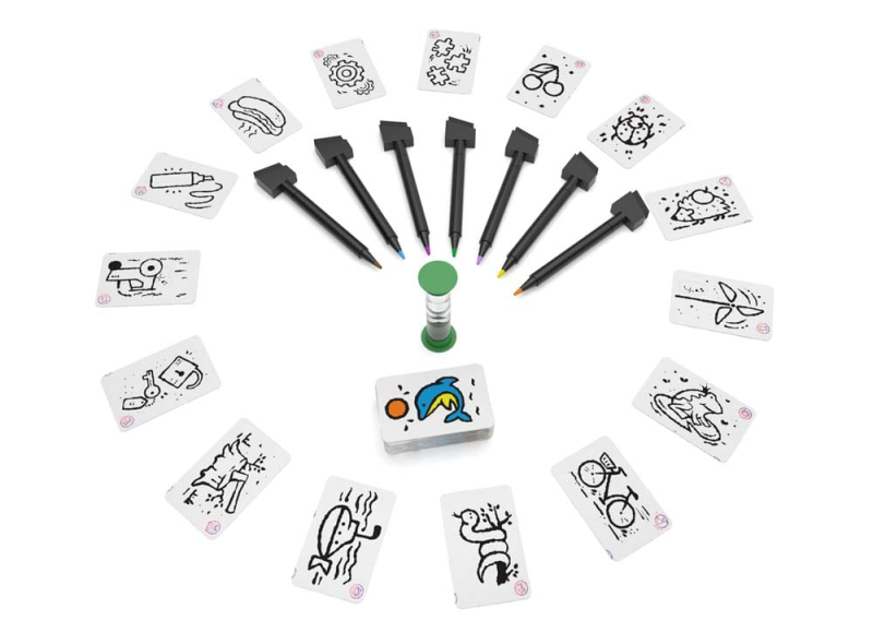Board game - Speedy Colors. Team
