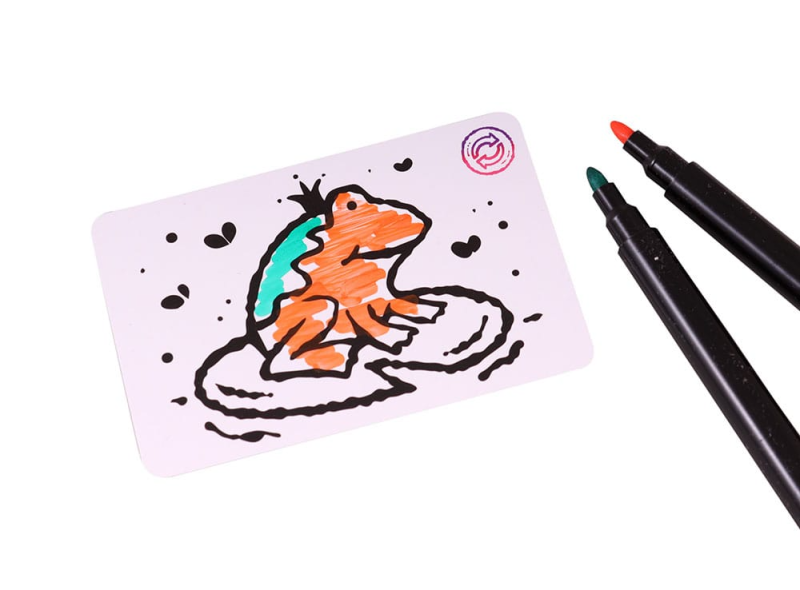 Board game - Speedy Colors. Team