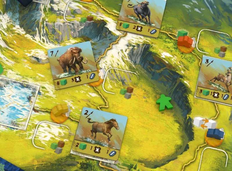 Board Game - Orinyak. At the Dawn of Humanity