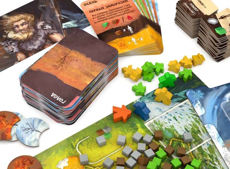 Board Game - Orinyak. At the Dawn of Humanity