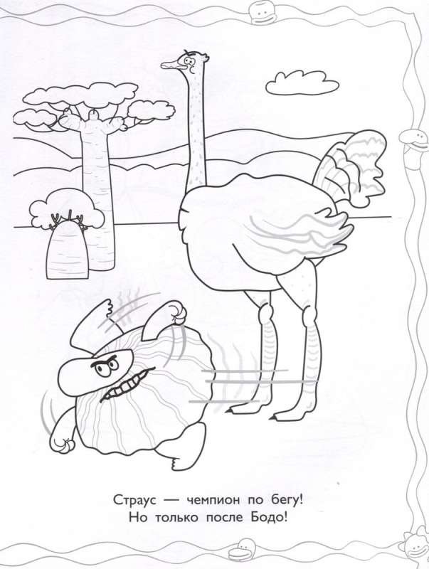 Bodo Borodo. Coloring Book (Animals)
