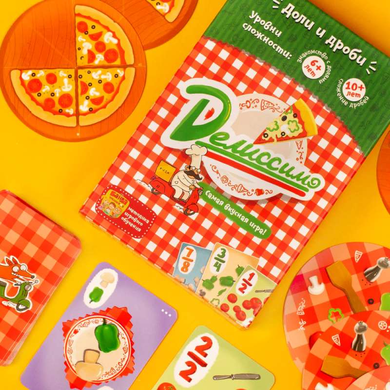 Rozwijająca gra planszowa Delissimo