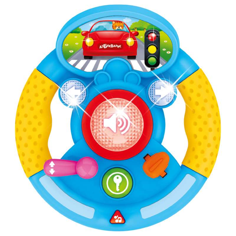 Musical Steering Wheel I'm a Driver, Blue