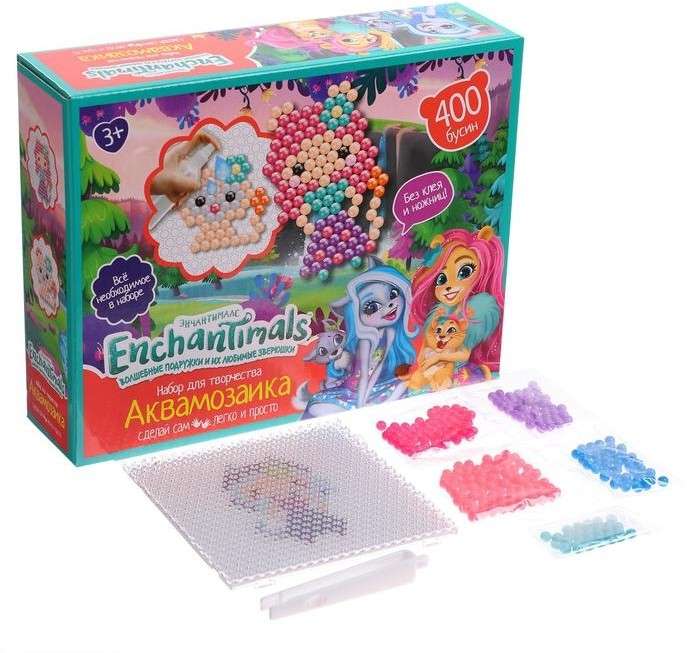MultiArt Creative Set for Kids: Aquamosaic - Enchantimals