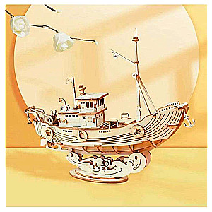 Wooden 3D Puzzle ROBOTIME - Fishing Ship