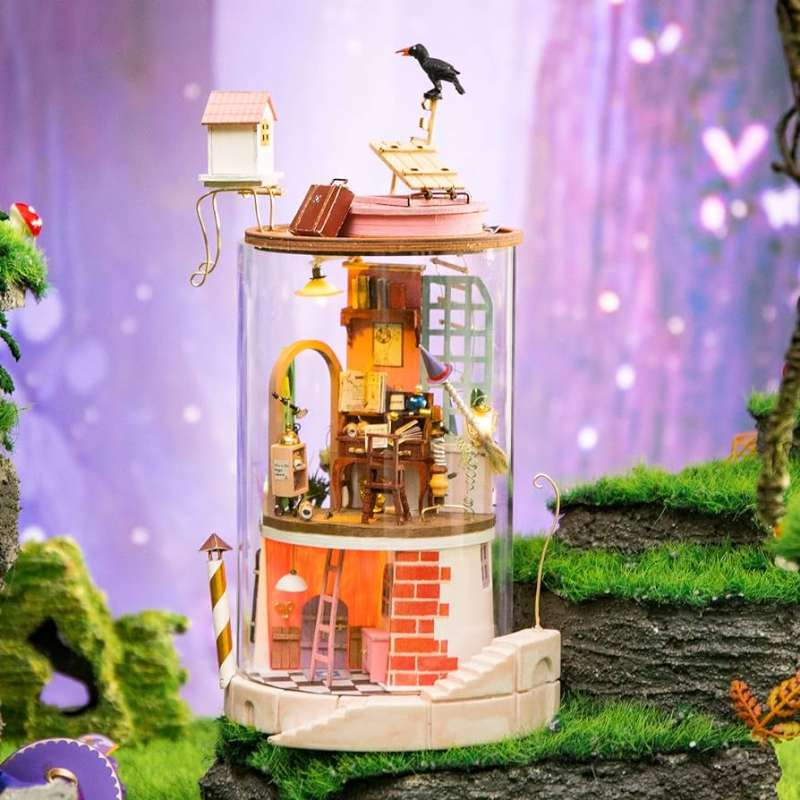 3D Foldable Miniature ROBOTIME Rolife - Mysterious World