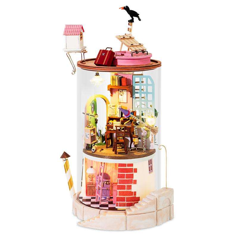 3D Foldable Miniature ROBOTIME Rolife - Mysterious World