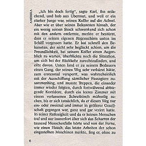 Franz Kafka. Amerika. America: a reading book in German