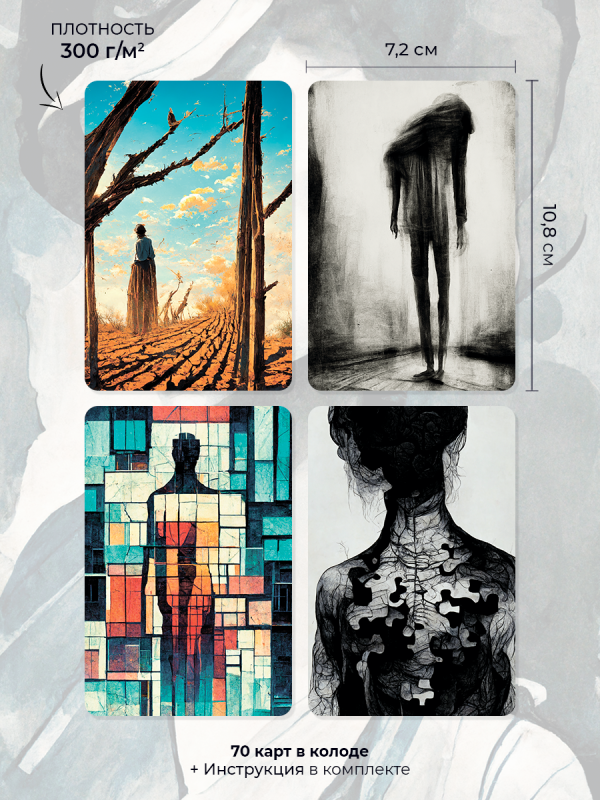 Metaphorical Associative Cards "Images of the Symptom"