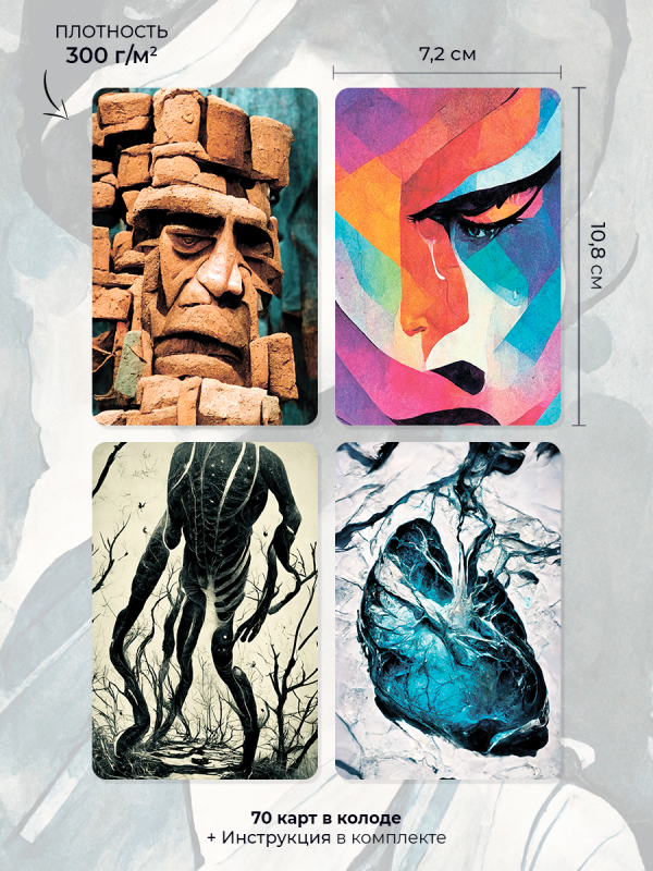 Metaphorical Associative Cards "Images of the Symptom"