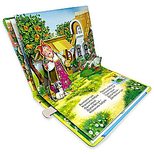 Two Merry Geese. Panorama Book with Moving Figures
