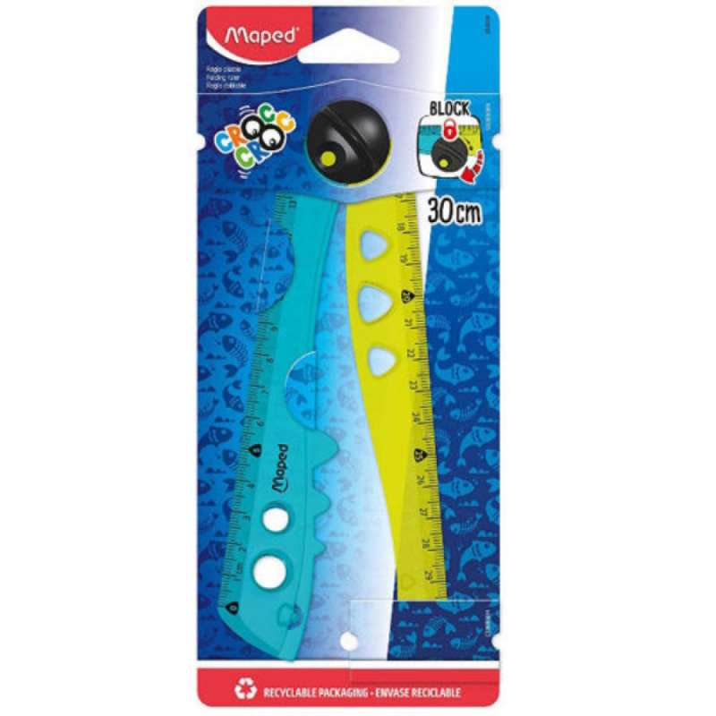MAPED Croc Croc Ruler 15-30 cm