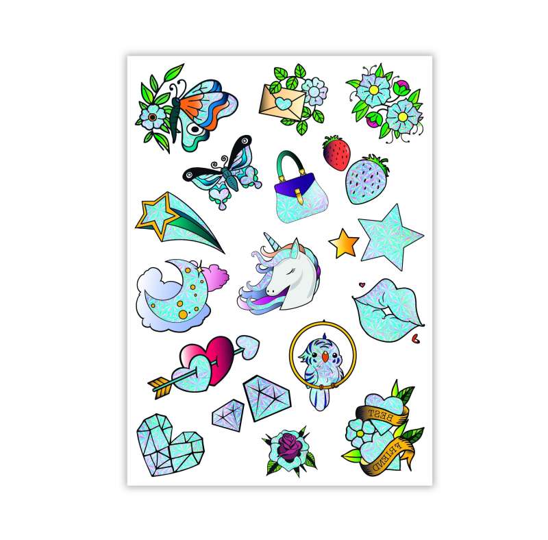 Clementoni Tattoo Set: Sparkly Tattoo